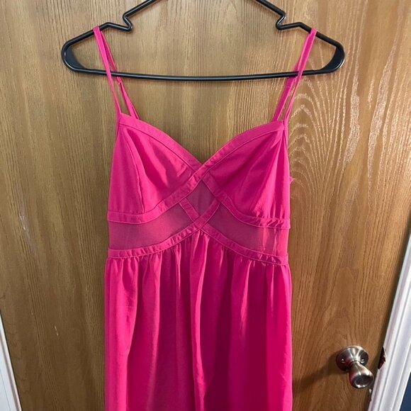 Doe & Rae Pink High Low Dress Size M - Picture 2 of 8